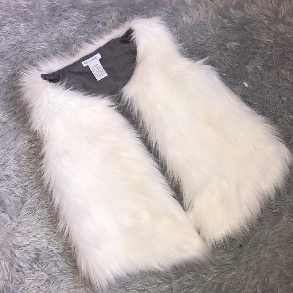 Girls Fall Creek Faux Fur Vest
